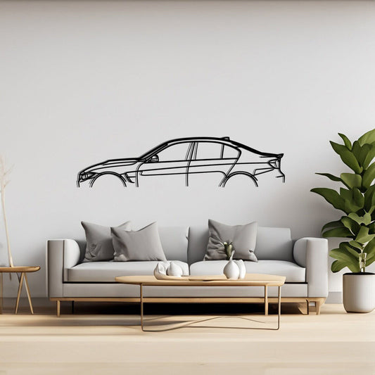 BMW F80 M3 - Car Silhouette Wall Art